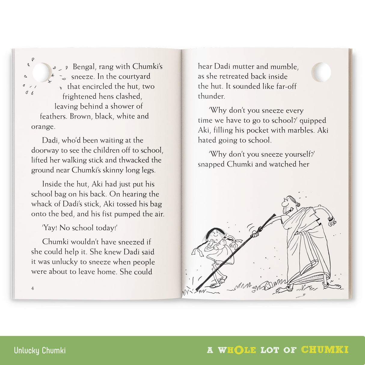 A WhOle Lot of Chumki (hOle Books): A 3 in 1 Laugh-out-loud Adventures of Chumki | Gift Edition | Ages 7+ - Retail Maharaj