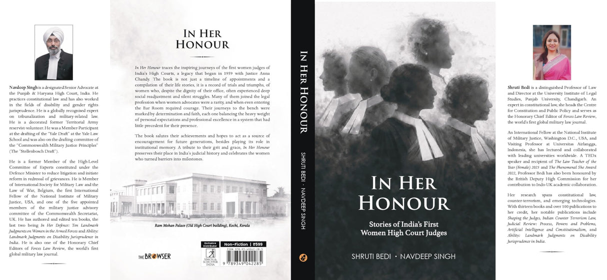 In Her Honour: Stories of India’s First Women High Court Judges - Retail Maharaj