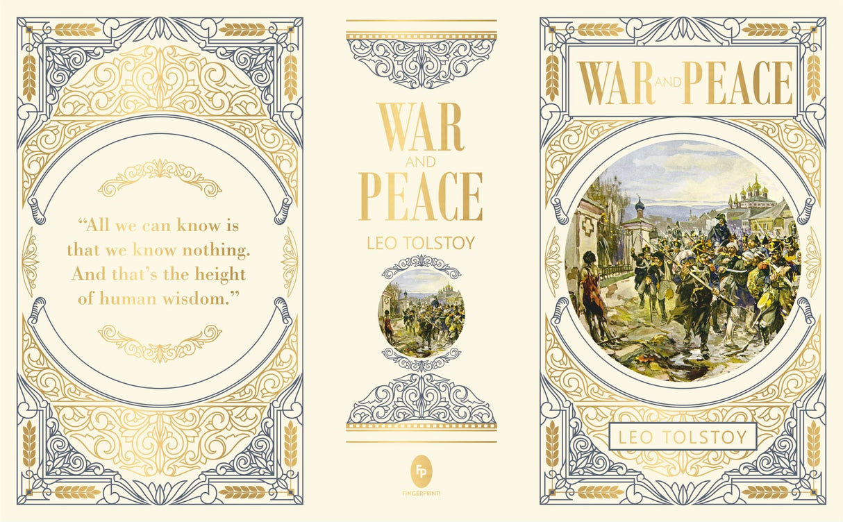 War and Peace (Deluxe Hardbound Edition) - Retail Maharaj