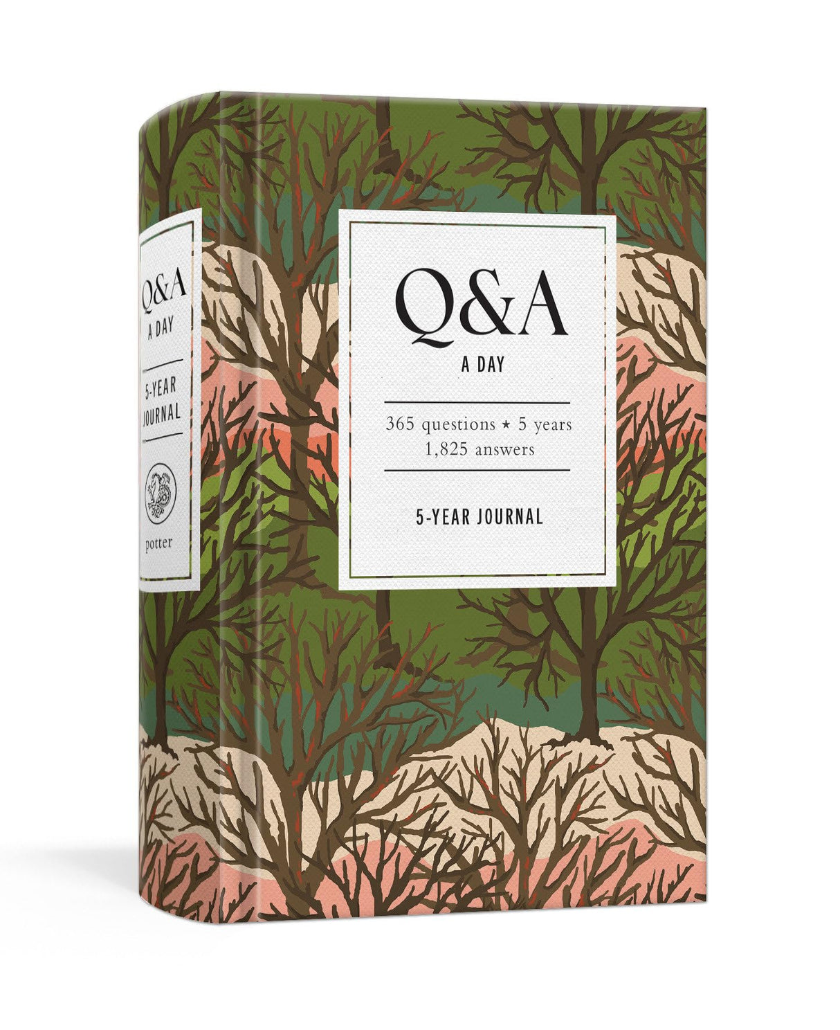 Q&a a Day Woodland: 5-year Journal - Retail Maharaj