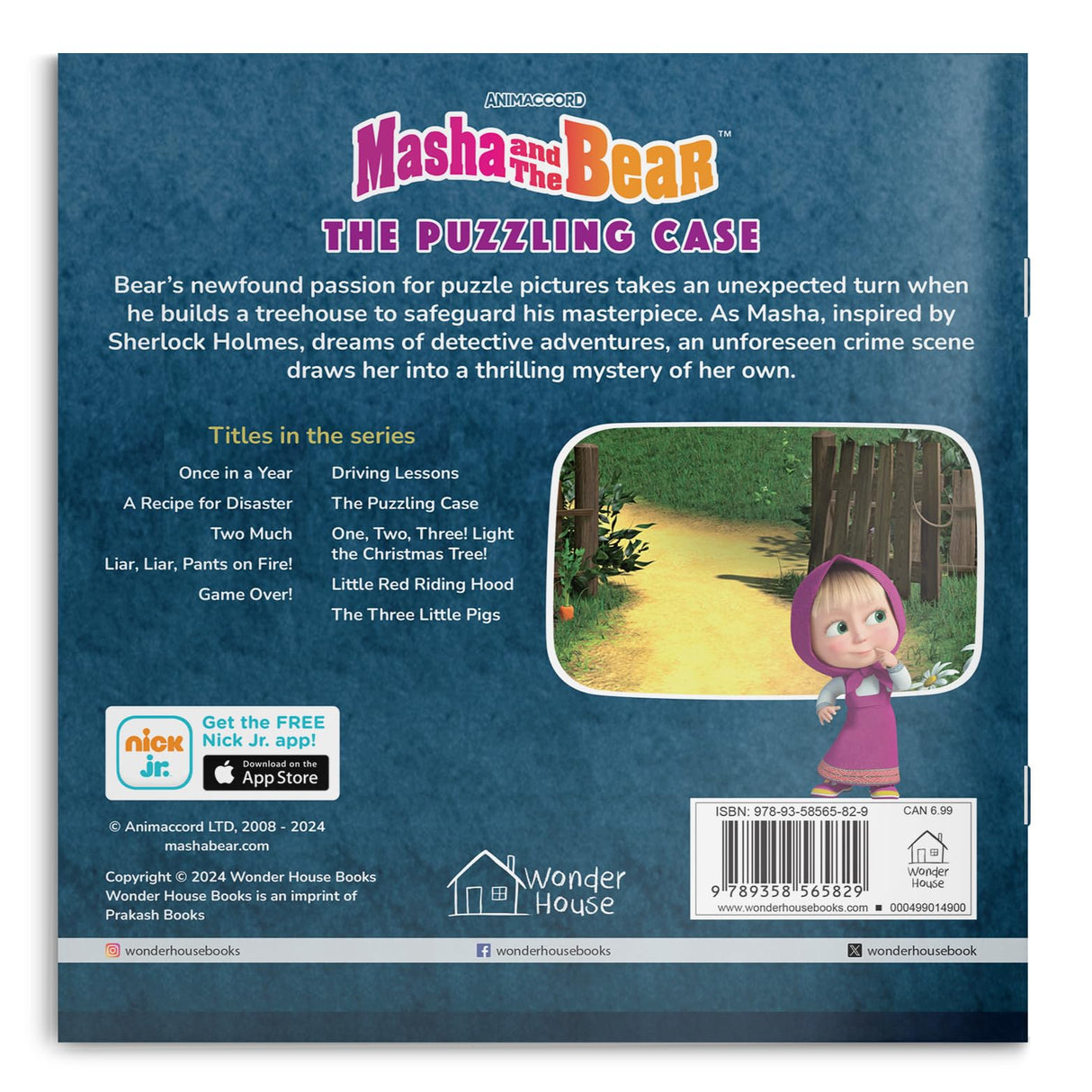 Masha and the Bear: The Puzzling Case (Story Book) - Retail Maharaj