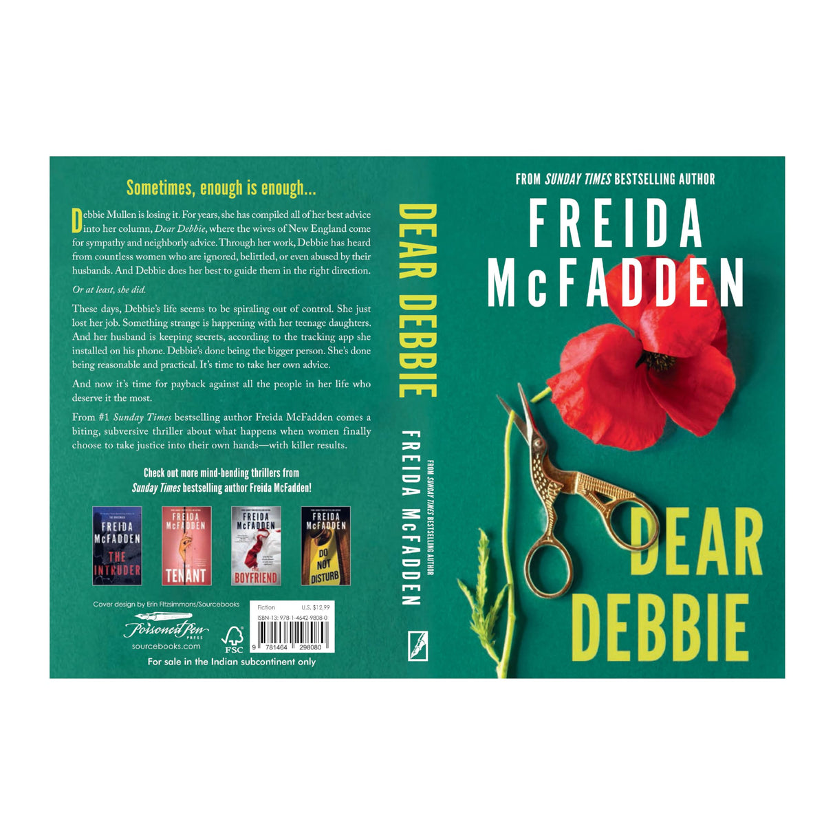 Dear Debbie: A Twisted Domestic Thriller About Secrets, Revenge and Justice from New York Times Bestselling Author of The Housemaid - Retail Maharaj