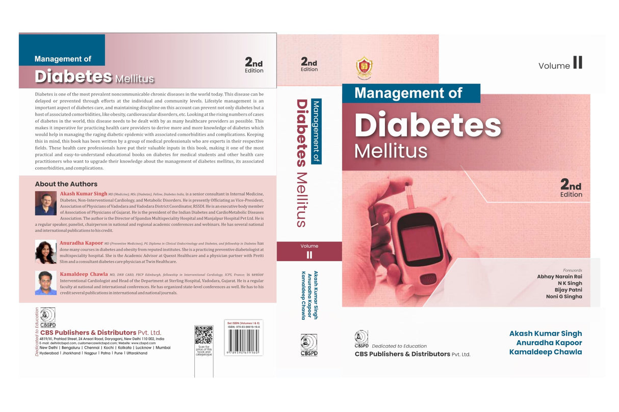 Management of Diabetes Mellitus, 2Ed/- 2 Vol Set - Retail Maharaj