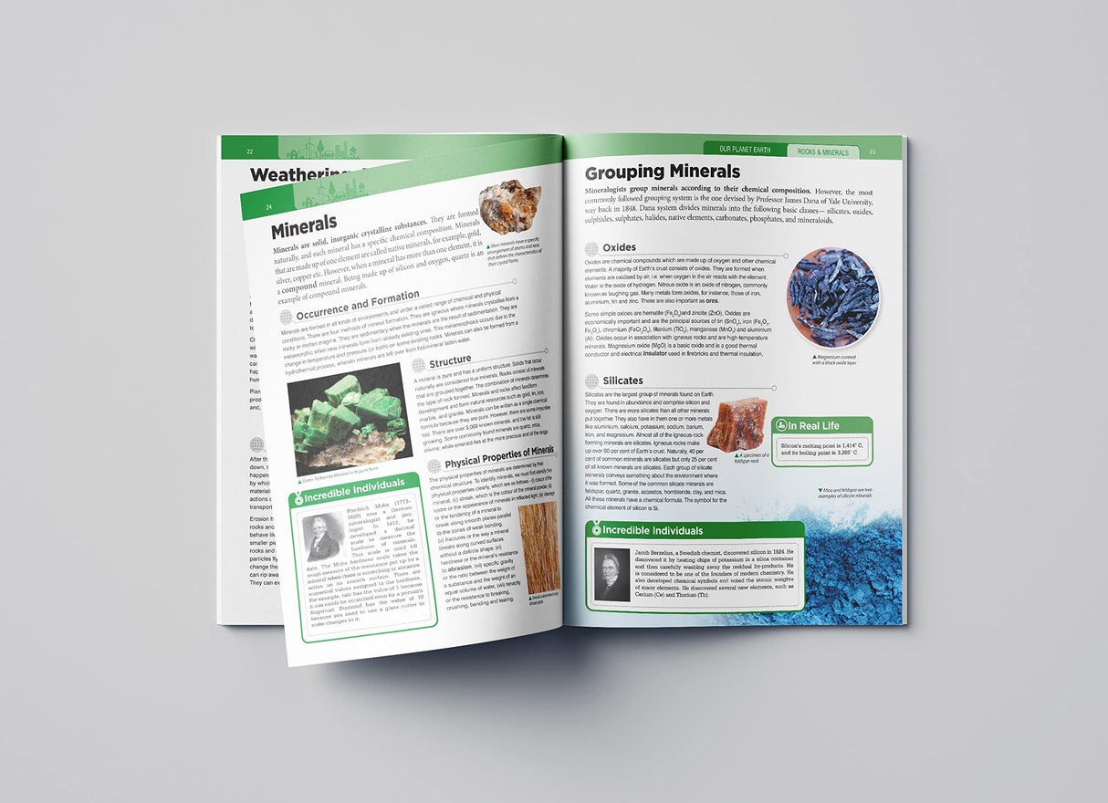 Knowledge Encyclopedia For Children - Our Planet Earth: Rock & Minerals - Retail Maharaj