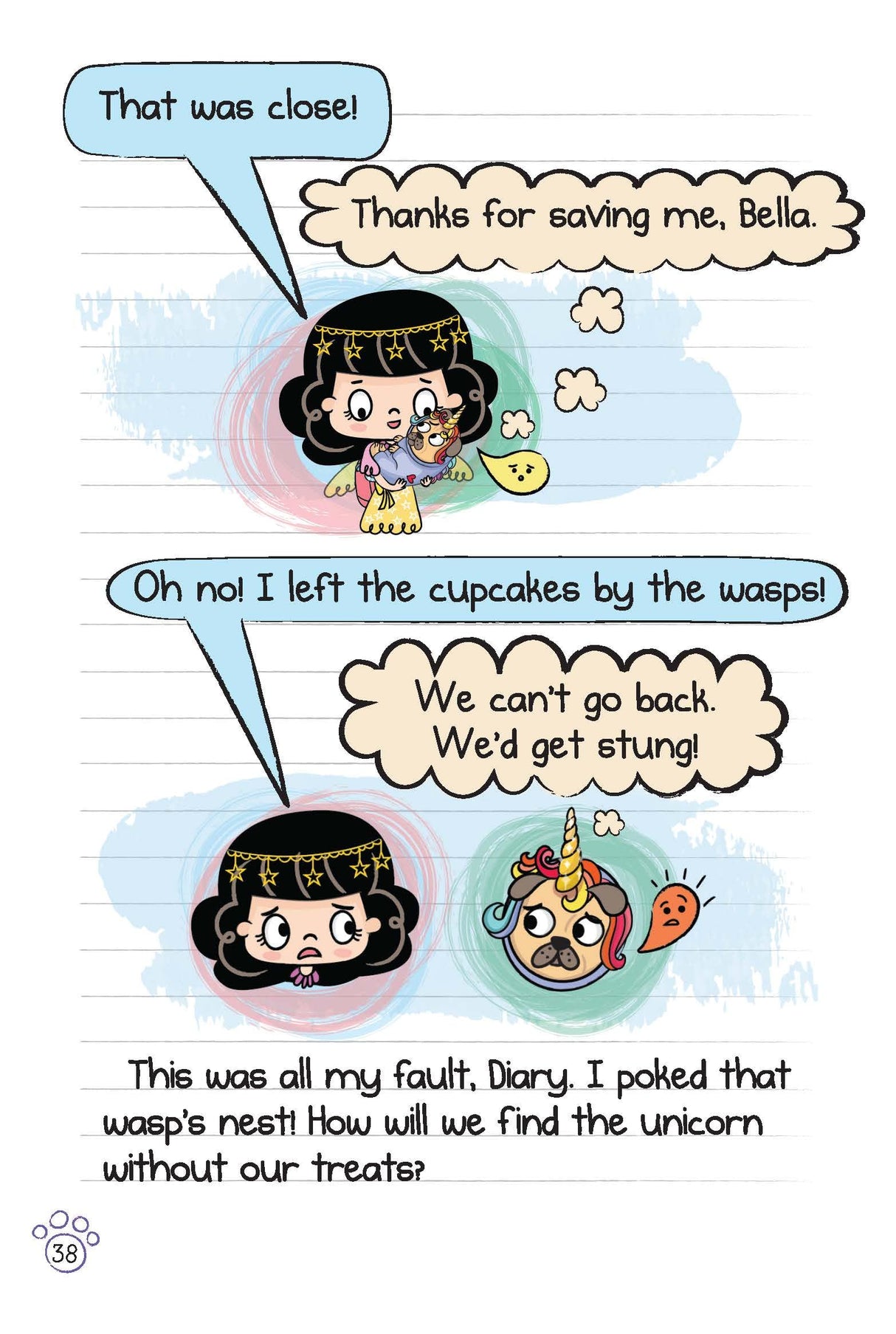 Diary Of A Pug #14: Pug The Unicorn (A Branches Book) - Retail Maharaj