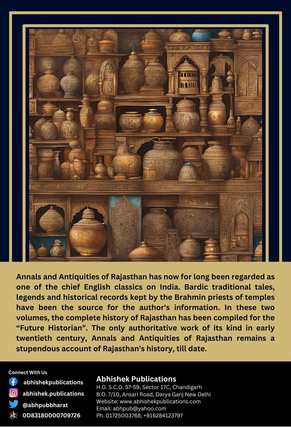 Annals And Antiquities Of Rajasthan ( 3-Vol Set ) - Retail Maharaj
