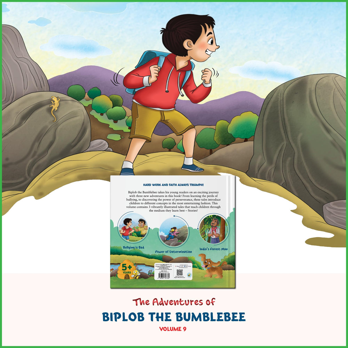 Biplob the Bumblebee is an Eco warrior Superhero. Through entertaining short stories, he introduces children to concepts around sustainability, climate change and the environment. Each Biplob the Bumblebee picture book contains 3 short stories, appropriat - Retail Maharaj
