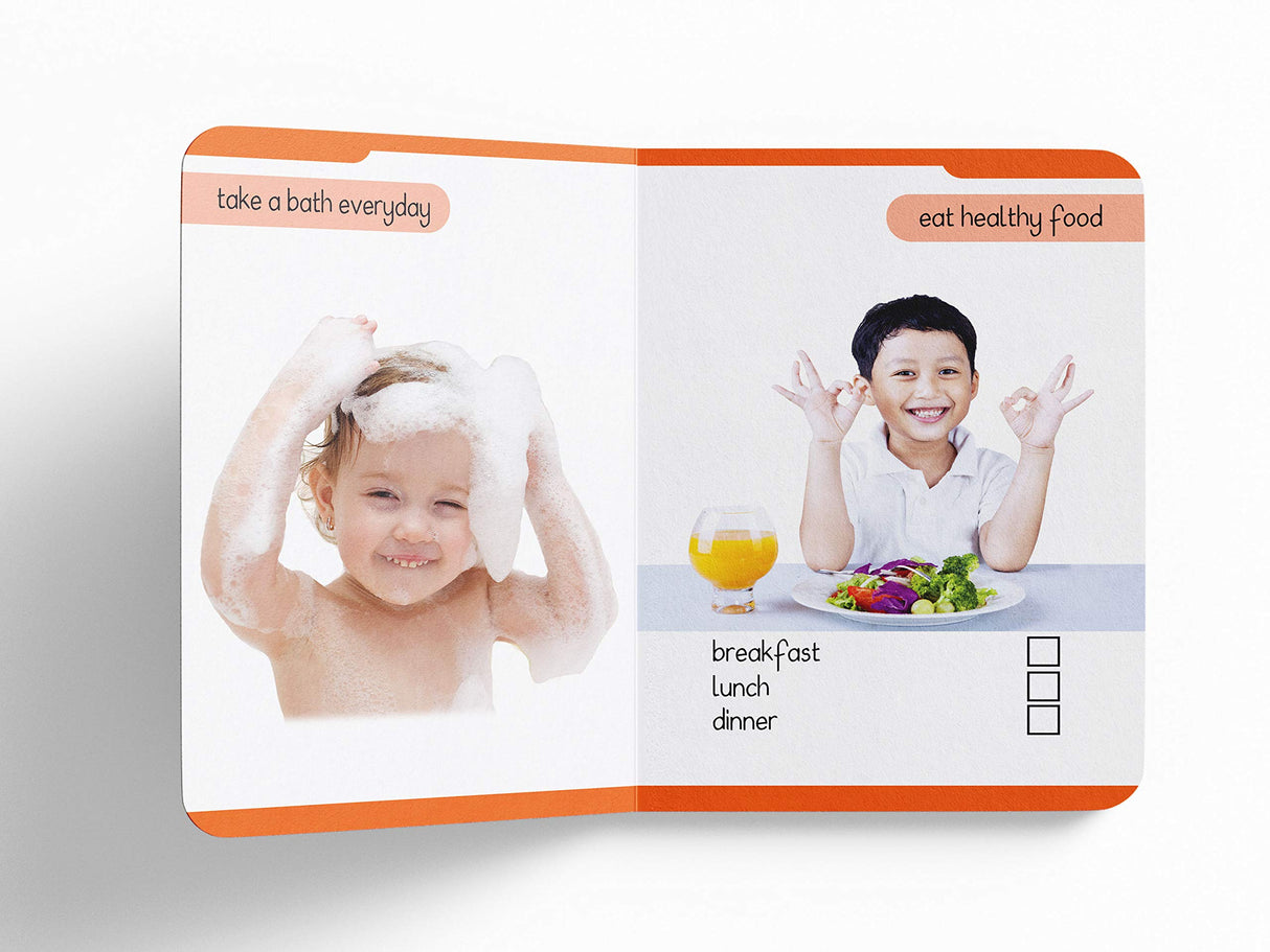 Early Learning Padded Book of Good Habits and Manners: Board Book for Kids | Learn Basic Hygiene, Kindness, and Everyday Etiquette with Bright Pictures | Durable Padded Board Book for Babies, Toddlers & Preschoolers | Ages 0–5 Years - Retail Maharaj