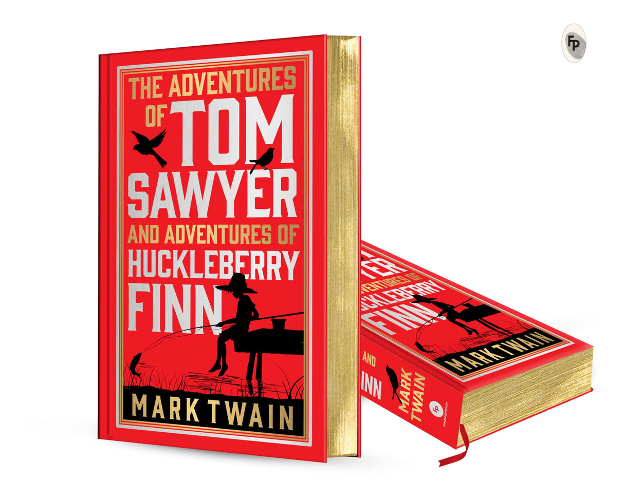 The Adventures of Tom Sawyer & Adventures of Huckleberry Finn (Deluxe Hardbound Edition) (Fingerprint Classics) - Retail Maharaj