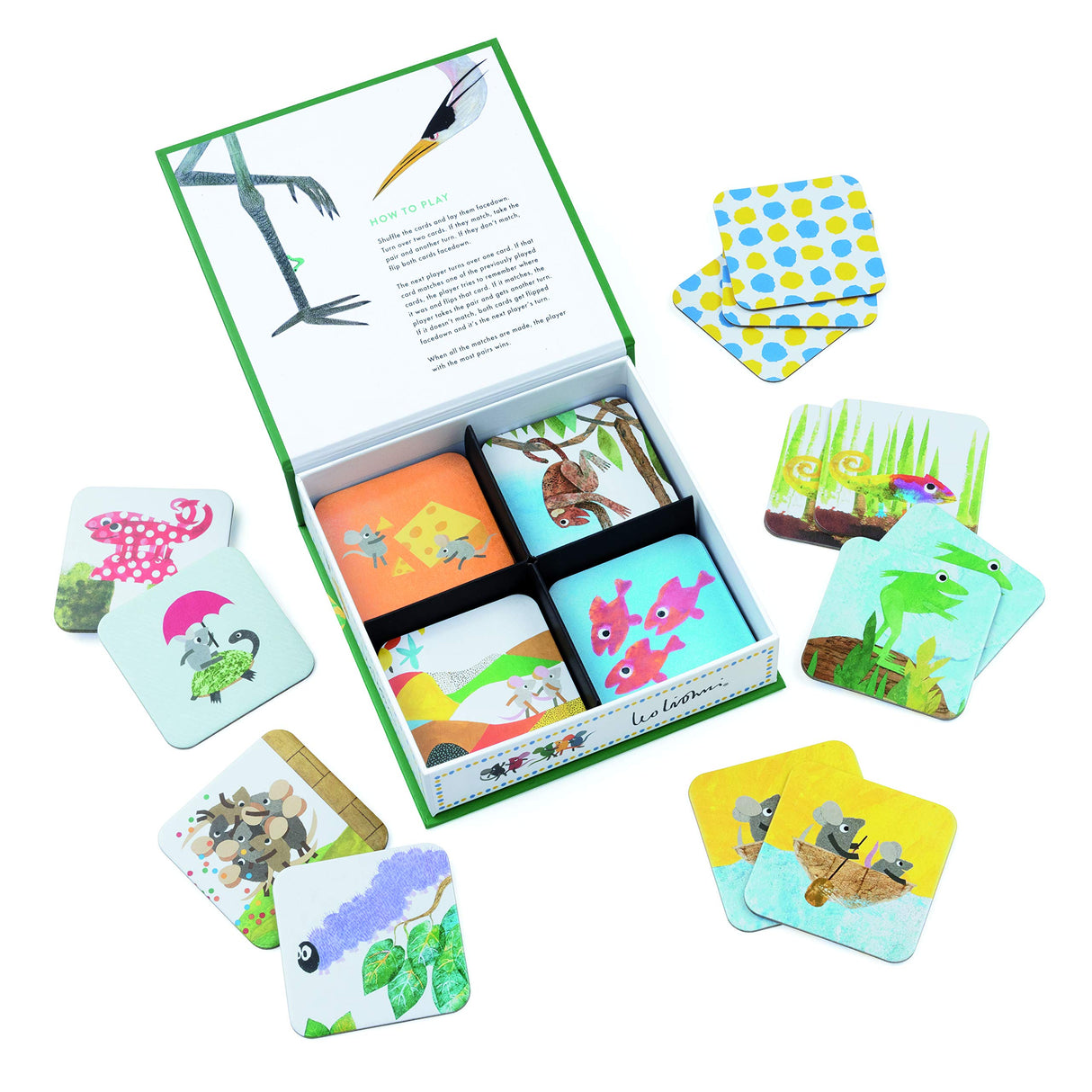 Leo Lionni's Friends Matching Game: A Memory Game with 20 Matching Pairs for Children - Retail Maharaj
