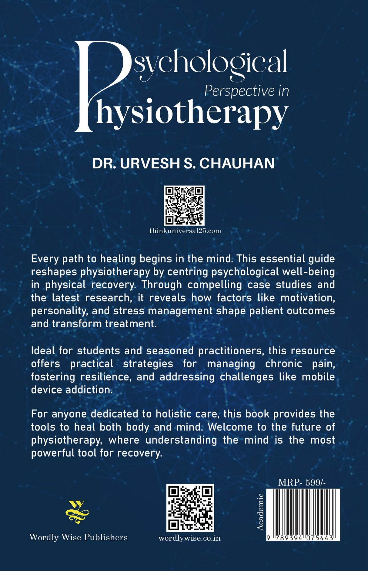 Psychological Perspective in Physiotherapy: A Guide to Mental Wellbeing in Physical Recovery - Retail Maharaj
