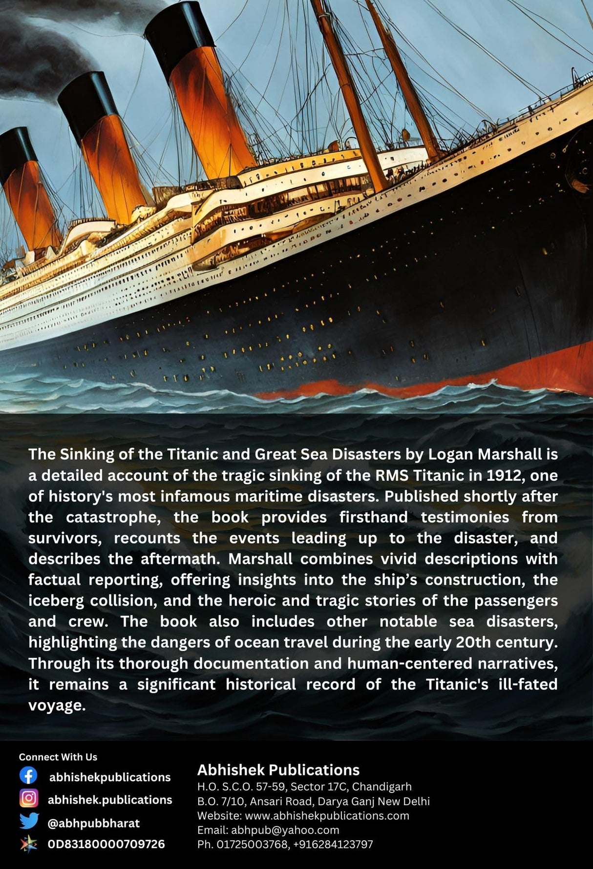 The Sinking Of The Titanic And Great Sea Disasters - Retail Maharaj