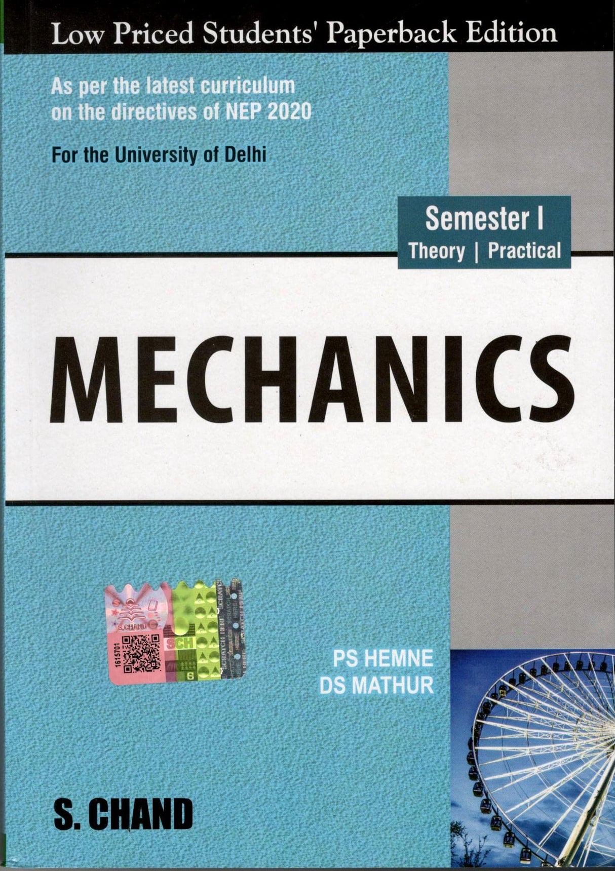 Mechanics (Semester I): NEP 2020 for the University of Delhi - Retail Maharaj