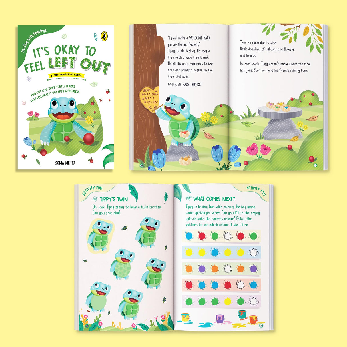 Dealing with Feelings: My Storybook Collection (Box set 3): Set of 6 Exciting Story cum Activity Books | Illustrated Storybooks on Emotions and Mental Health | Ages 5 + | Sonia Mehta - Retail Maharaj