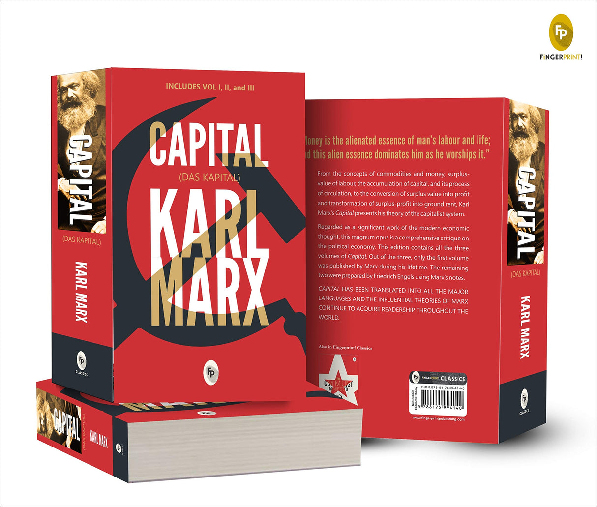 Capital (Das Capital): Includes Vol.1,2,3 - Retail Maharaj