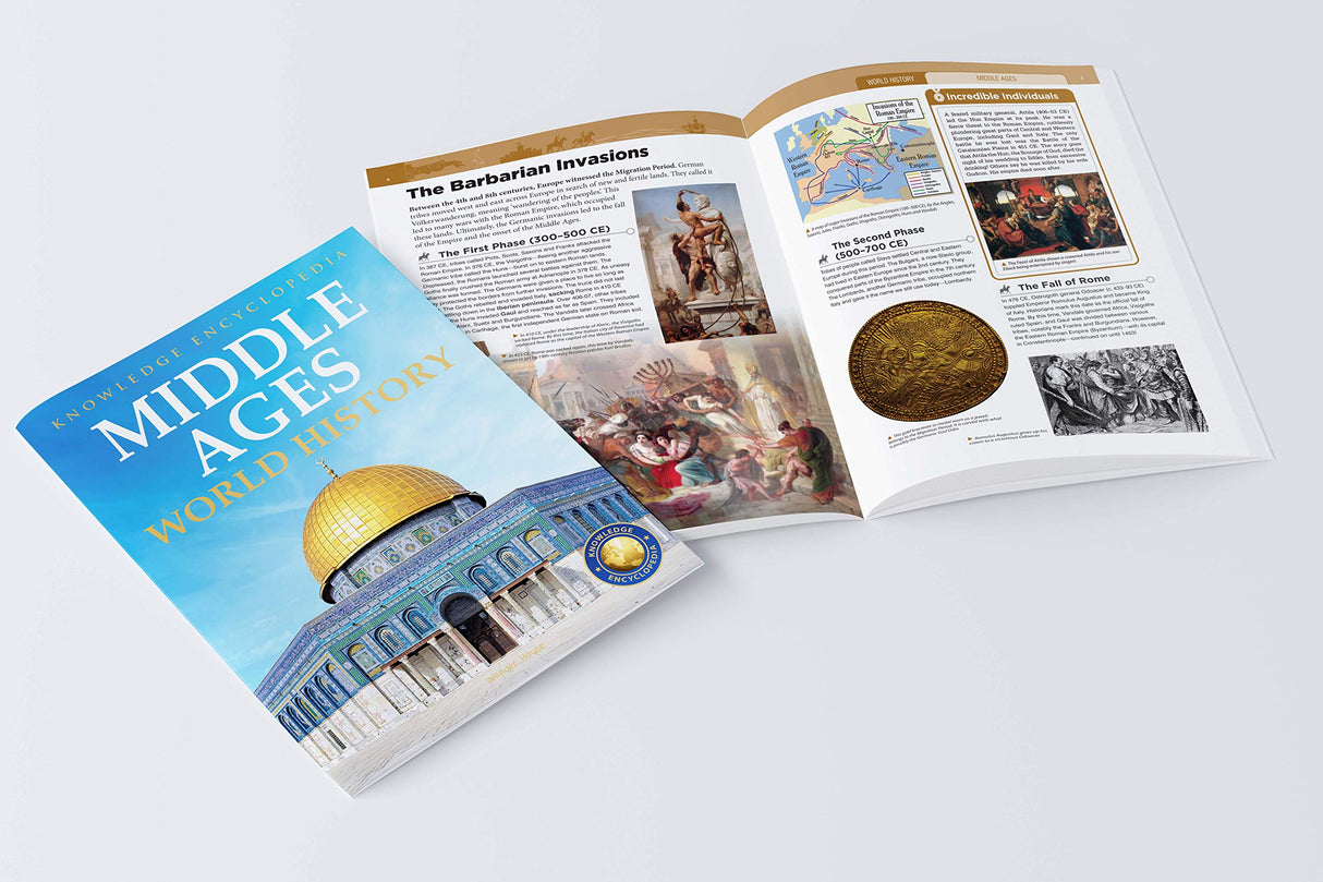 World History - Collection of 6 Books : Knowledge Encyclopedia For Children (Box Set) - Retail Maharaj