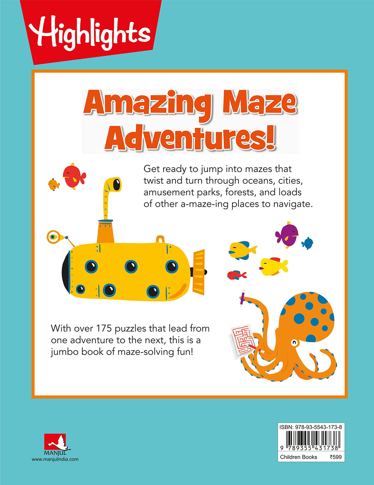 Jumbo Book Of Amazing Mazes (English) - Retail Maharaj