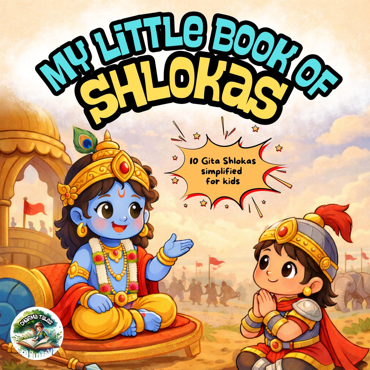 My Little Book of Shlokas; Bhagavad Gita Shlokas with Stories & Activities for Kids - Retail Maharaj