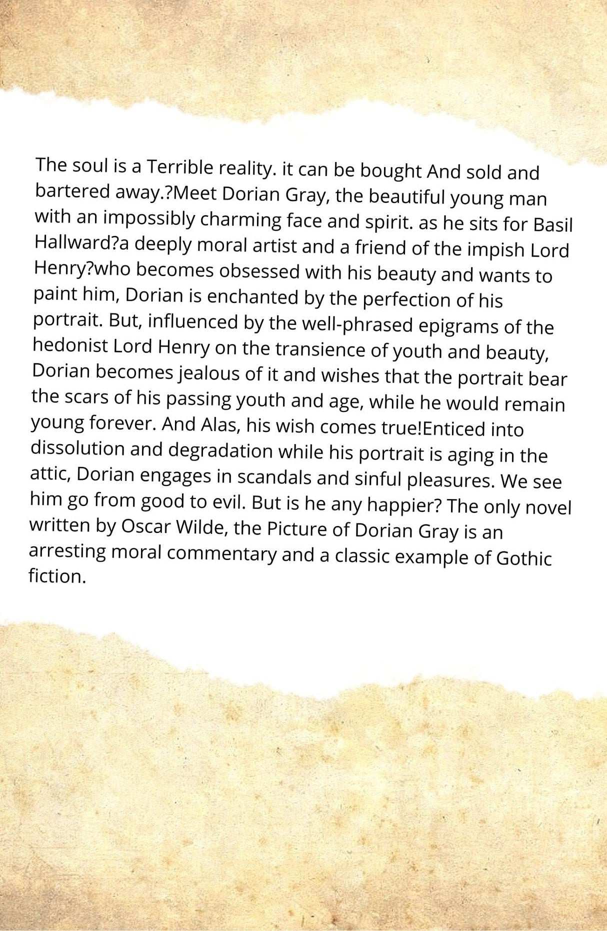 The Picture of Dorian Gray - Retail Maharaj