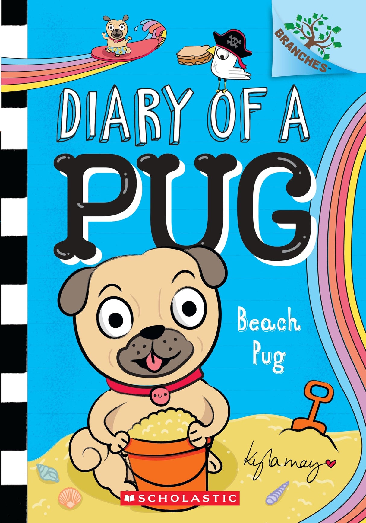 DIARY OF A PUG #10: BEACH PUG (A BRANCHES BOOK) - Retail Maharaj
