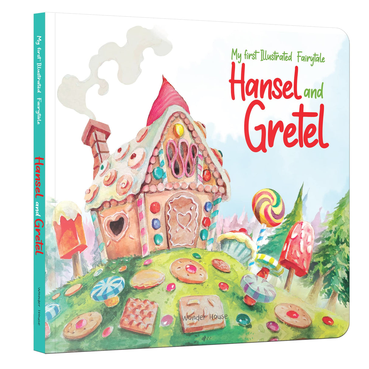 My first Illustrated Fairytale Board Book - Hansel and Gretel Board Book - Retail Maharaj