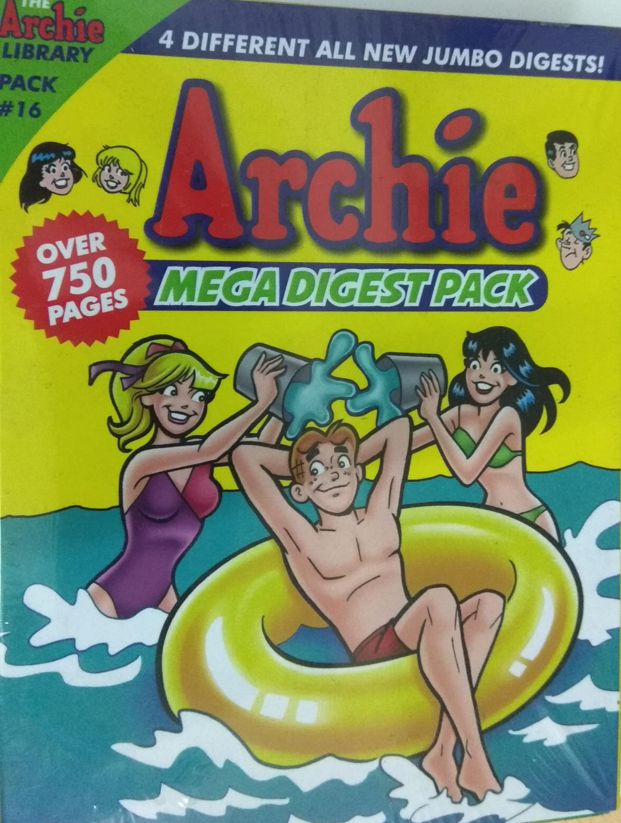 ARCHIE MEGA DIGEST PACK # 16 ( 4 VOLUME SET ) - Retail Maharaj