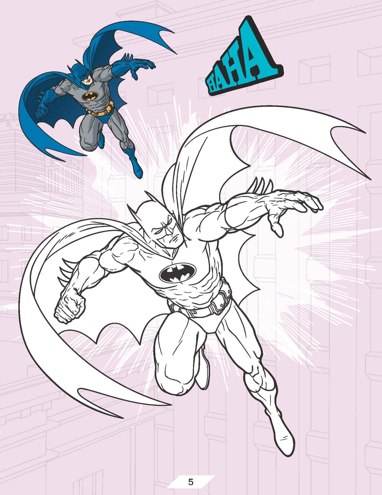 Batman Copy Colouring Book for Kids – Fun Superhero Colouring Pages to Develop Creativity, Fine Motor Skills, Confidence & Hand-Eye Coordination for Young Fans - Retail Maharaj
