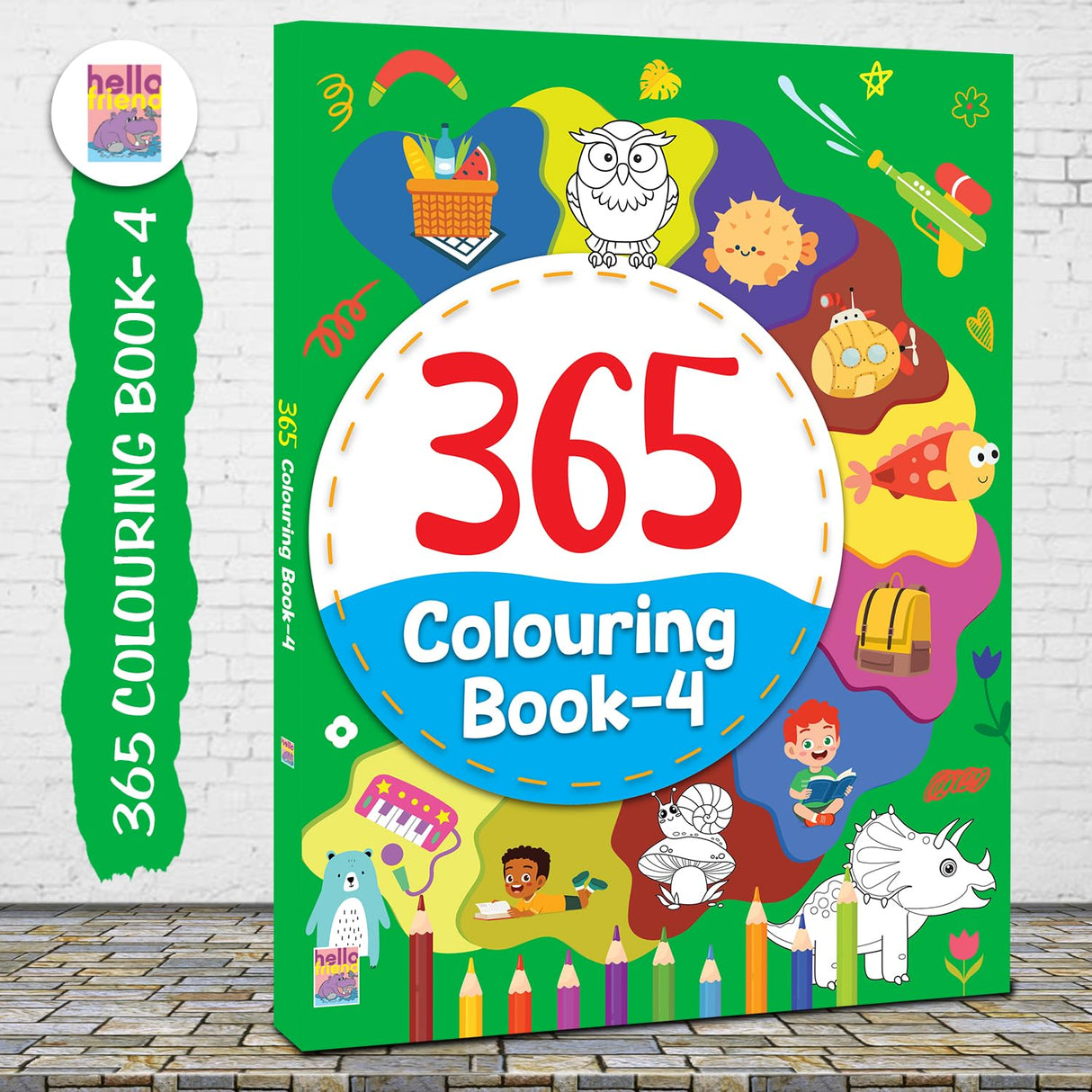 365 Colouring Book-4 - Retail Maharaj