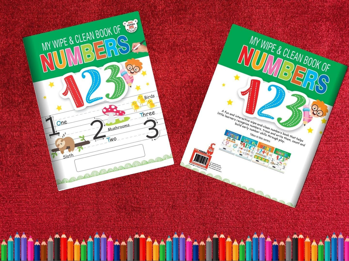 My Wipe & Clean Book of Numbers - Retail Maharaj