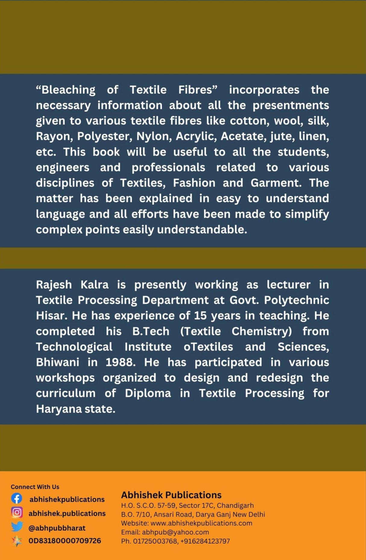 Bleaching of Textile Fibres - Retail Maharaj