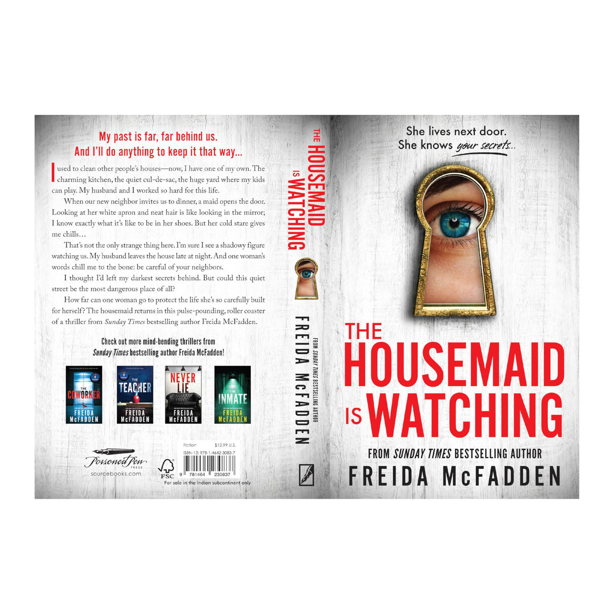 The Housemaid Is Watching (Book 3 in series): An Absolutely Addictive Psychological Thriller with a Jaw-Dropping Twist | The Housemaid- NOW A MAJOR MOTION PICTURE - Retail Maharaj