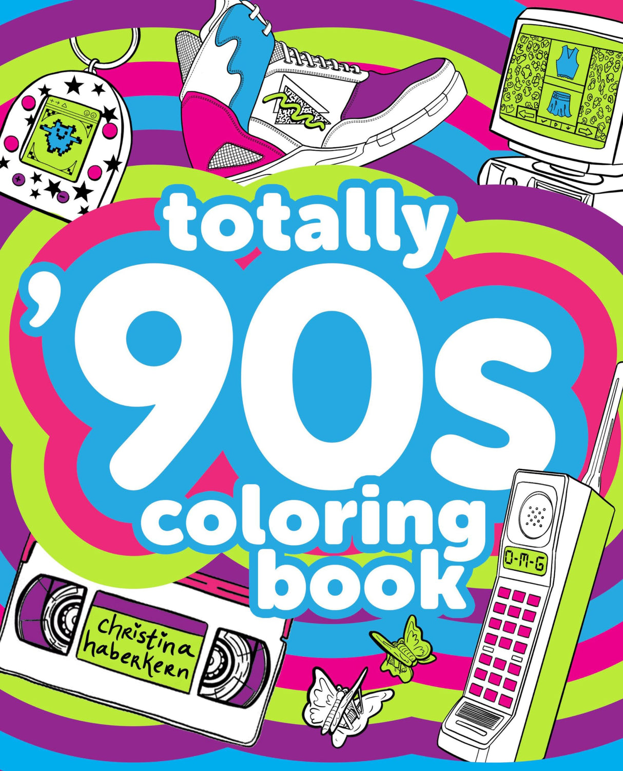 Totally '90s Coloring Book - Retail Maharaj