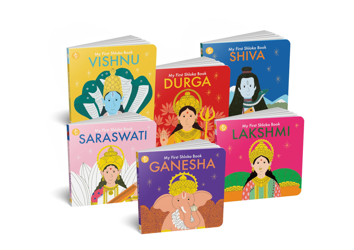 My First Shloka Book, Set of 6 - Retail Maharaj