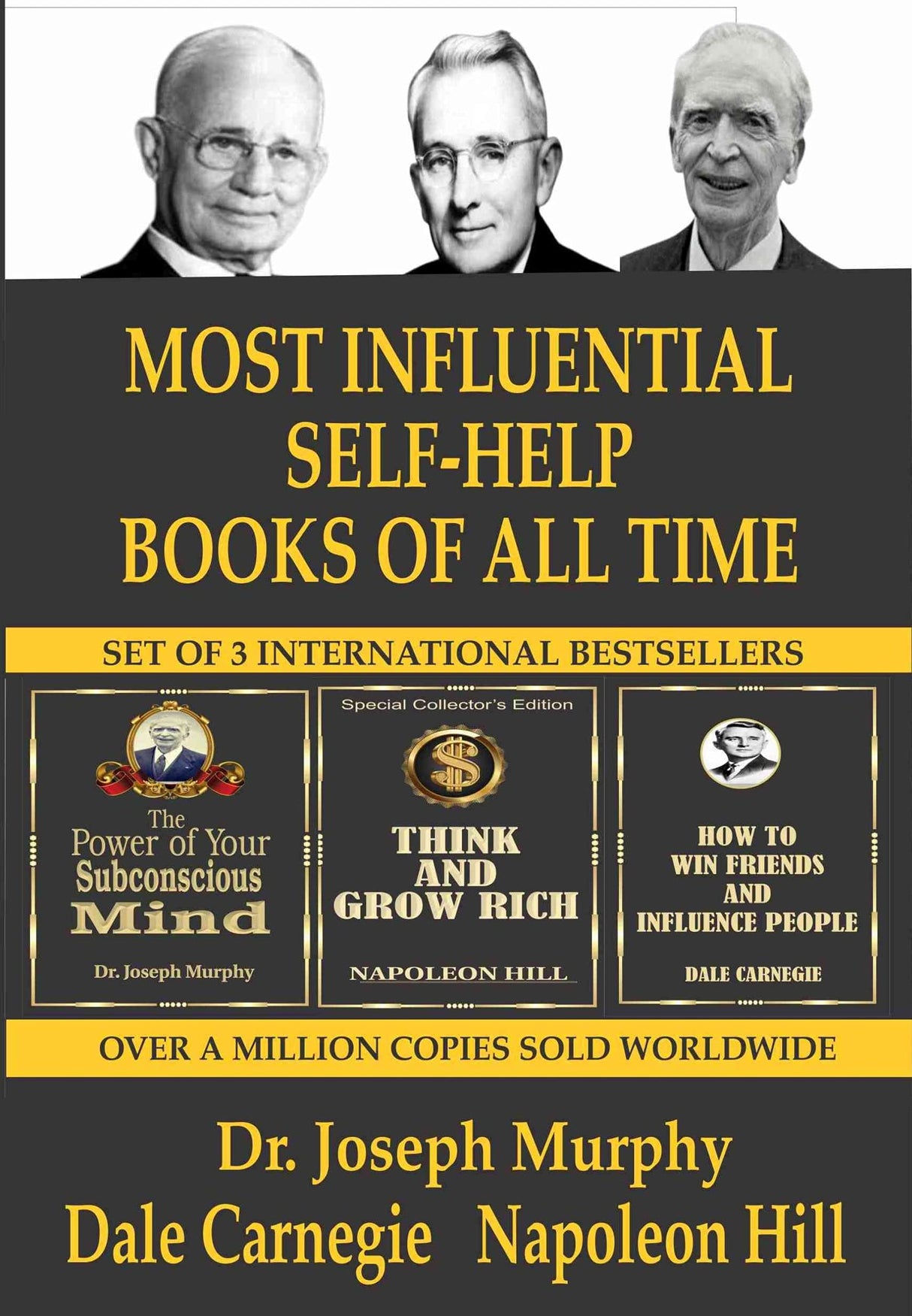 Most Influential Self-Help Books of All Time (Set of 3 Books) - Retail Maharaj