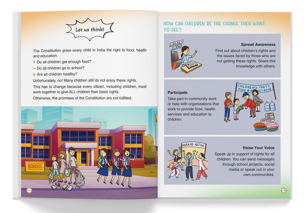 The Constitution of India - An Illustrated Children's Book - Retail Maharaj