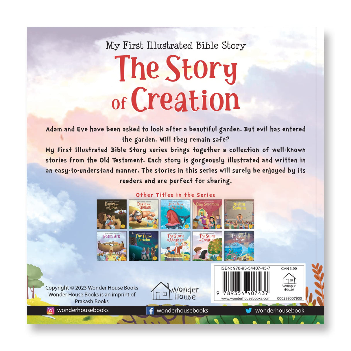 My First illustrated Bible Story: The Story of Creation - Retail Maharaj