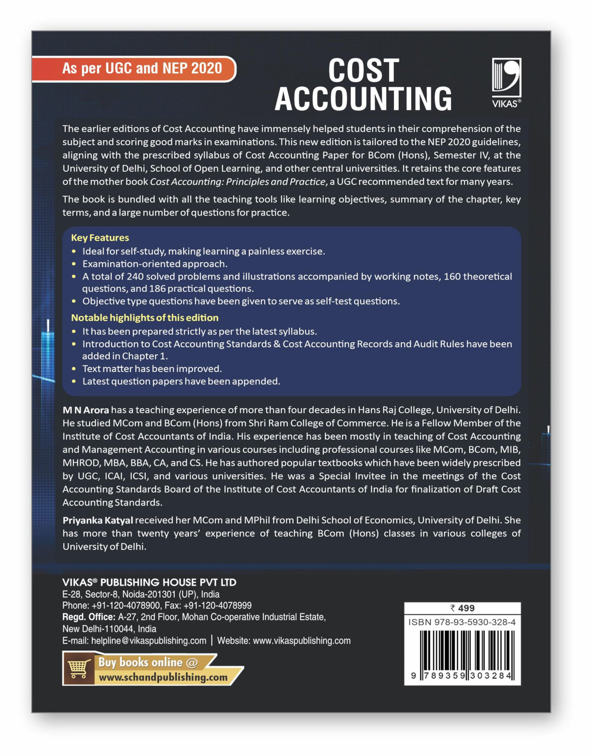 Cost Accounting : As per UGC and NEP 2020 - Retail Maharaj