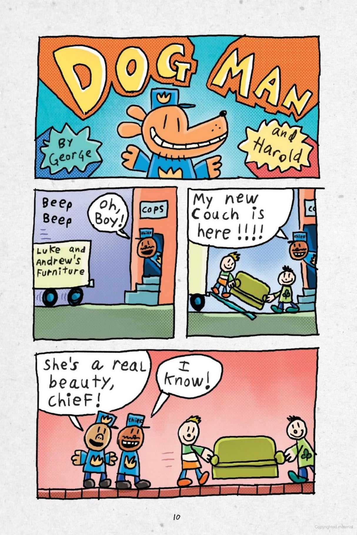 Scholastic Dog Man 1 - Retail Maharaj