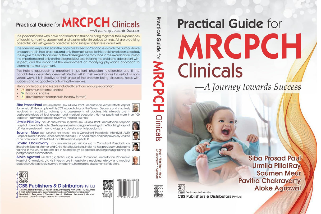 Practical Guide For Mrcpch Clinicals A Journey Towards Success (Pb 2024) - Retail Maharaj
