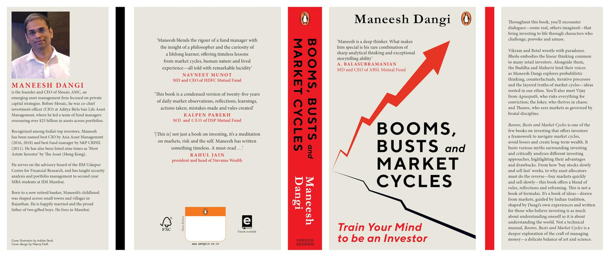 Booms, Busts and Market Cycles: Train Your Mind to be an Investor - Retail Maharaj