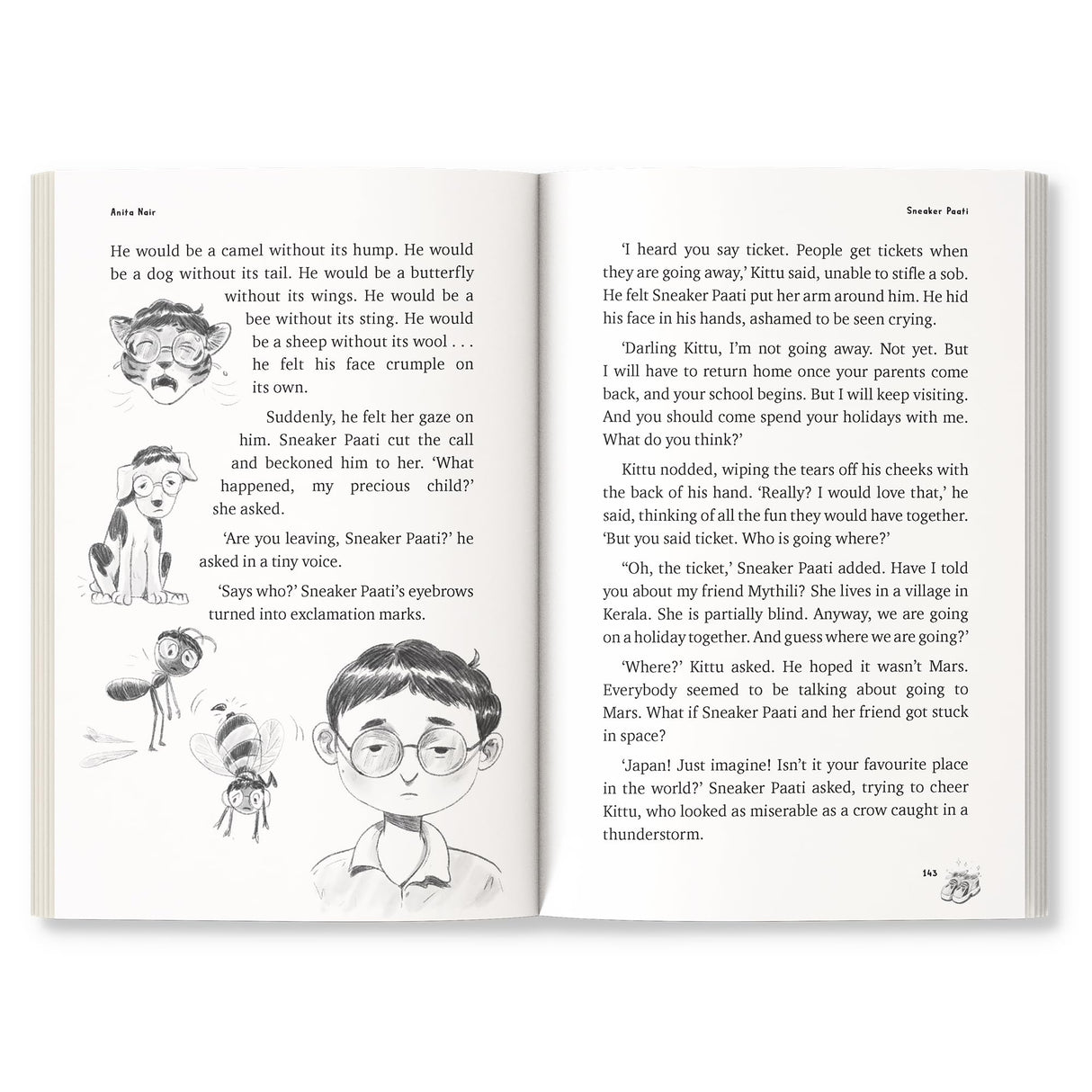 Sneaker Paati | Fun Story of a Young Boy and His Awesome Grandmother | Themes of Friendship, Courage, Bullying, Kindness | Quirky Illustrations | Ages 8 + - Retail Maharaj