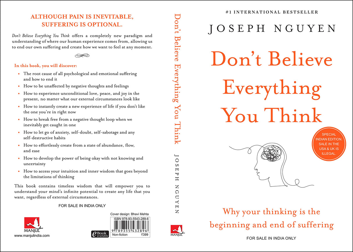 Don't Believe Everything You Think (English) - Retail Maharaj