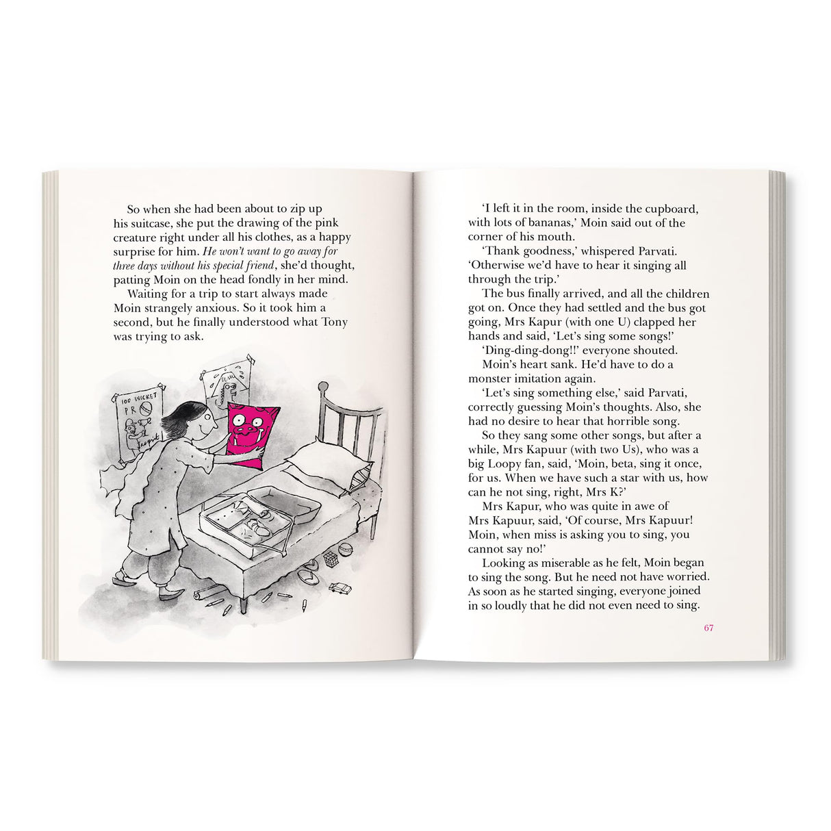 Moin and the Monkey Monster (Book 3): A Funny Story of Friendship Between a Boy and a Monster | Age 8+ - Retail Maharaj