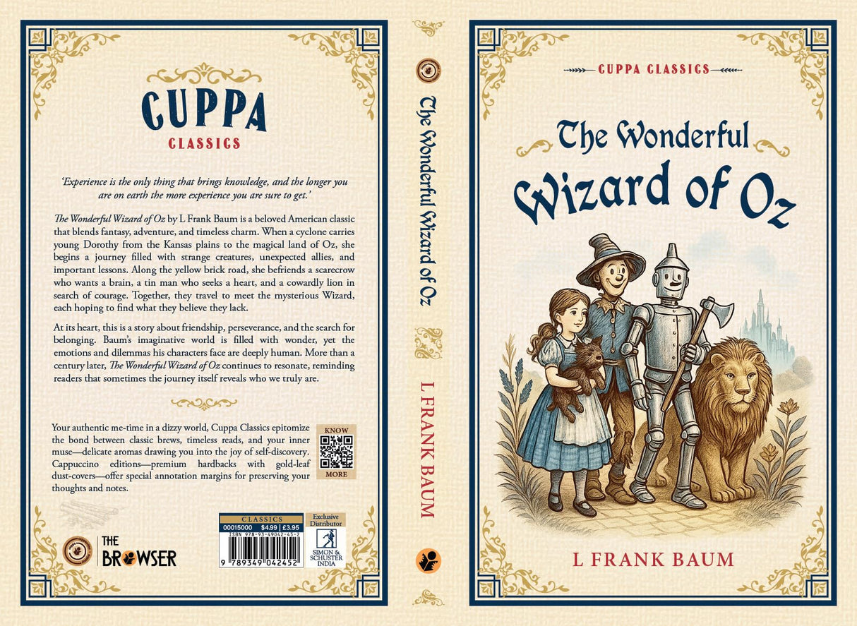 The Wonderful Wizard of Oz (Cuppa Classics) - Retail Maharaj