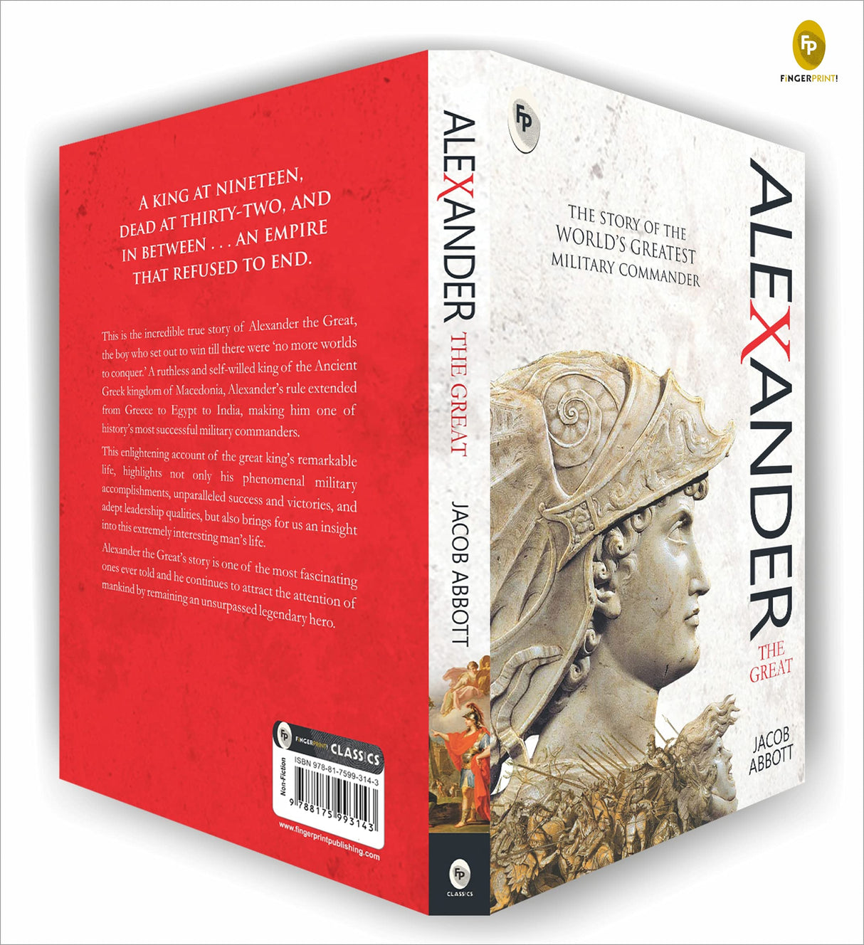 Alexander the Great by Jacob Abbott - Macedonian Conqueror | Ancient History | Military Genius | Classic Biography of Alexander the Great| Insights into Ancient Greek History | Portrait of a Remarkable Military Leader - Retail Maharaj