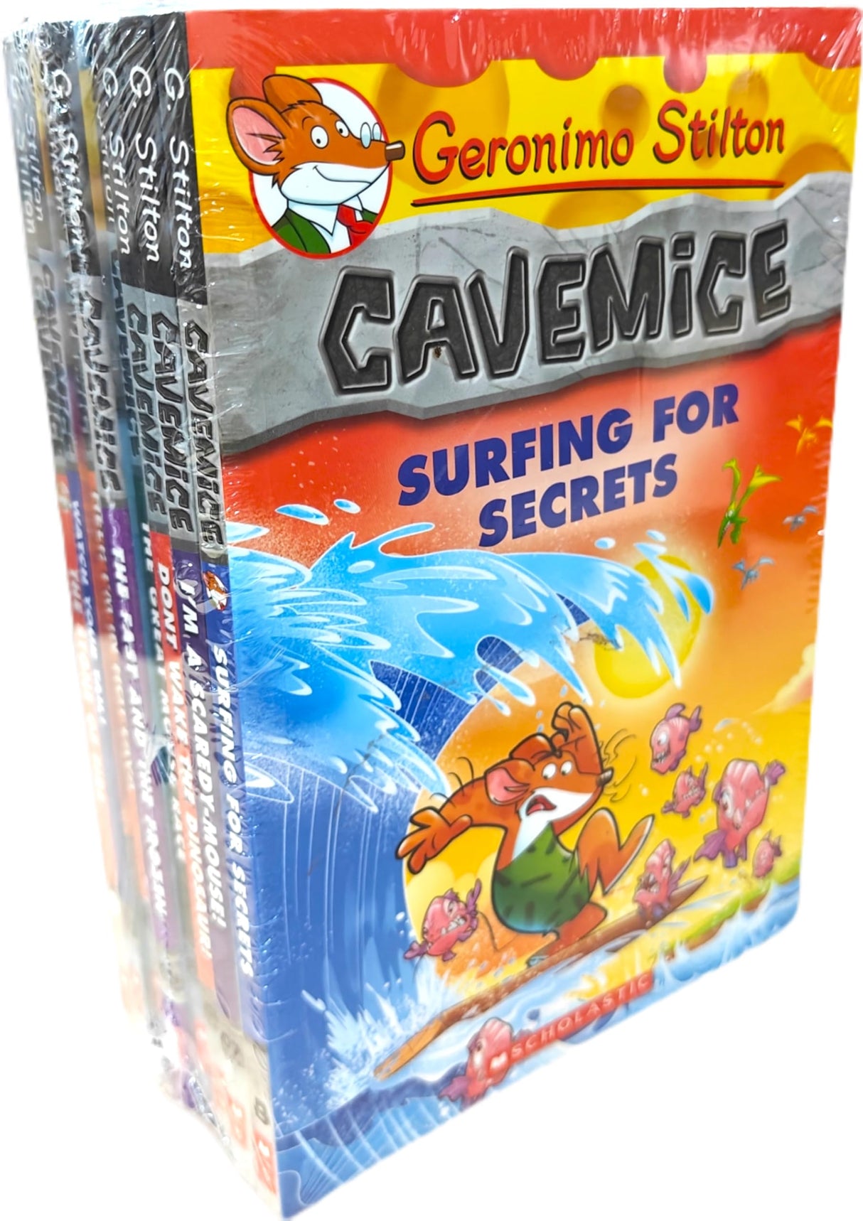 Geronimo Stilton: Cavemice Box-set (8 Books) - Retail Maharaj