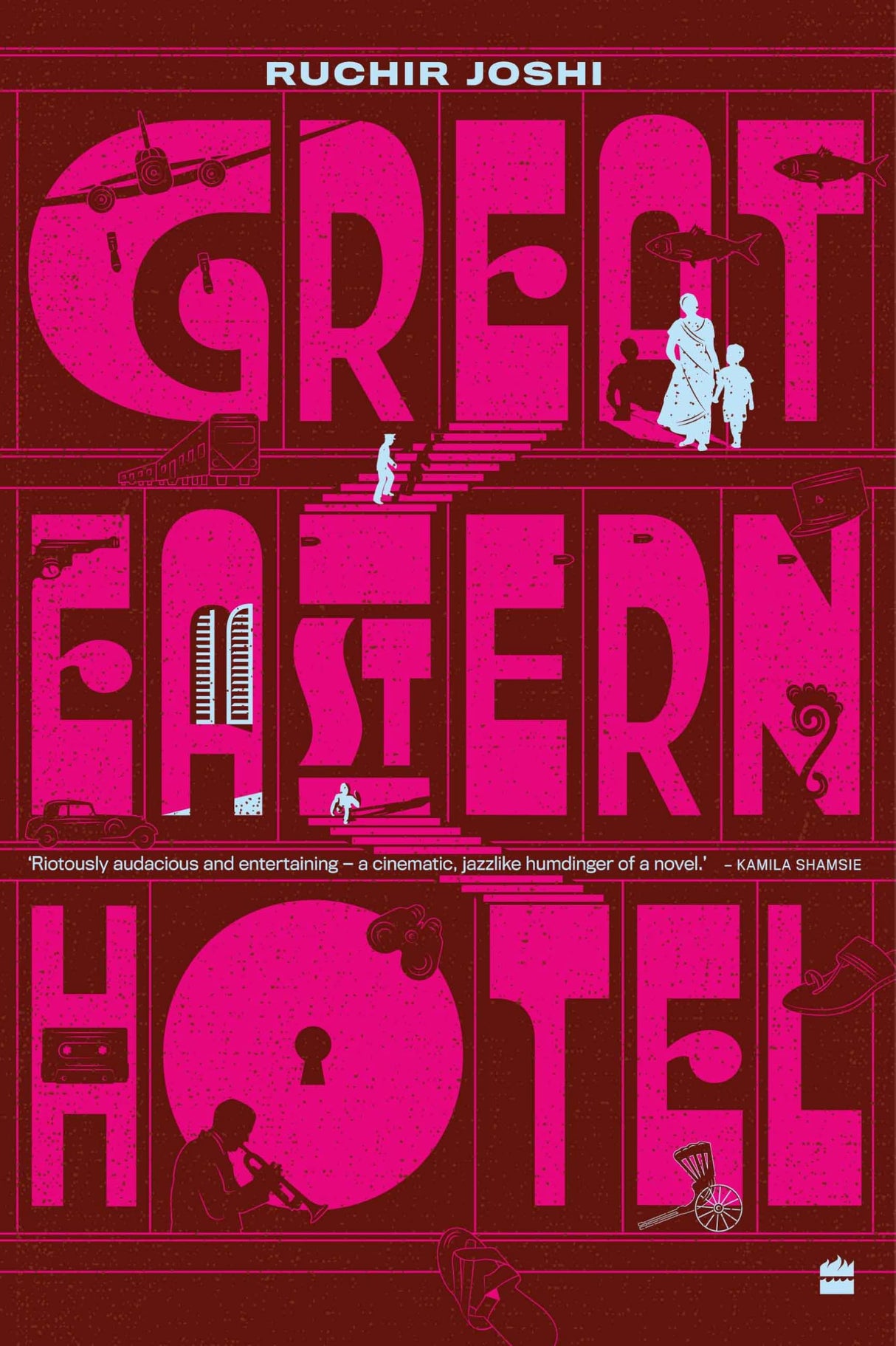 Great Eastern Hotel: A WW2 Epic of Jazz, Spies & Revolution in Colonial Calcutta | New Historical Fiction 2025 - Retail Maharaj