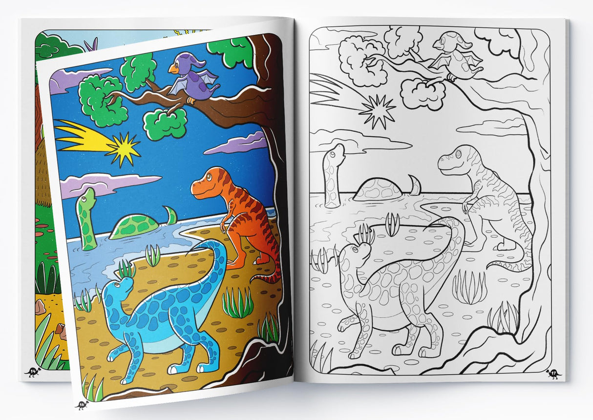 Let's Roar Giant Coloring Book For Kids - Retail Maharaj