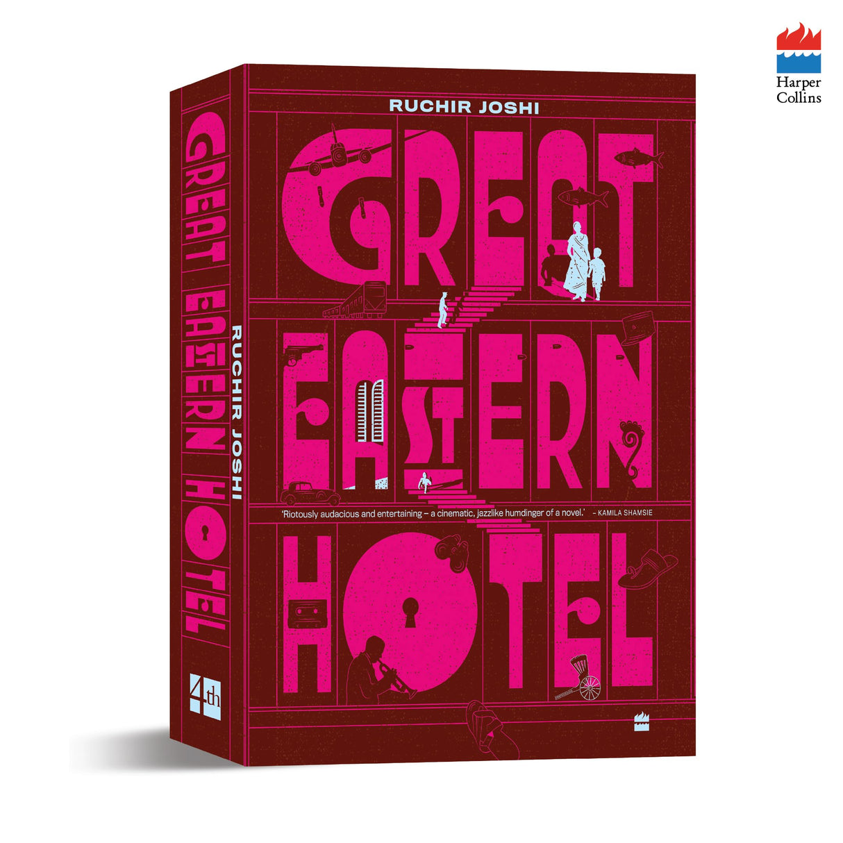 Great Eastern Hotel: A WW2 Epic of Jazz, Spies & Revolution in Colonial Calcutta | New Historical Fiction 2025 - Retail Maharaj