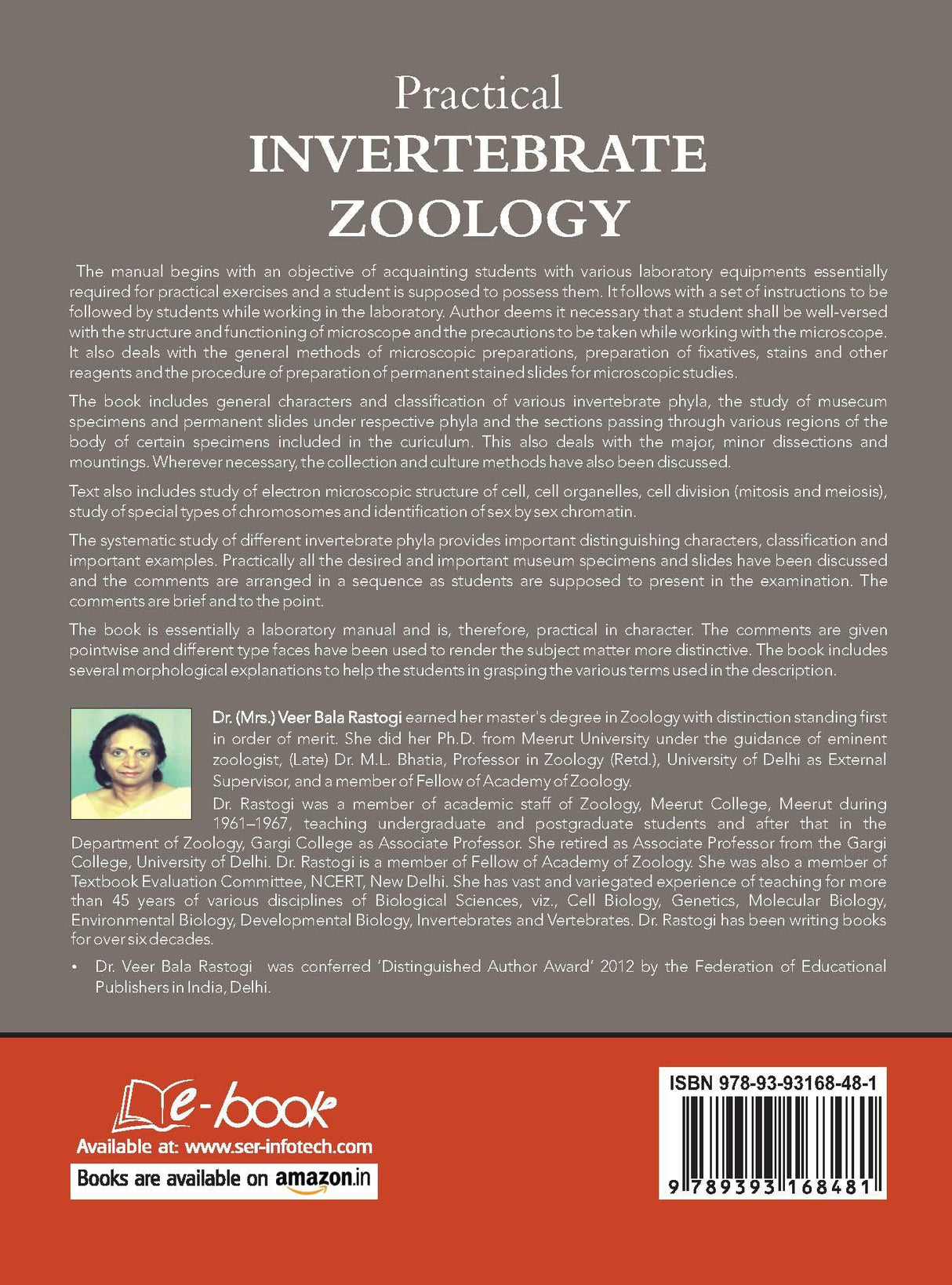 Practical Invertebrate Zoology - Retail Maharaj